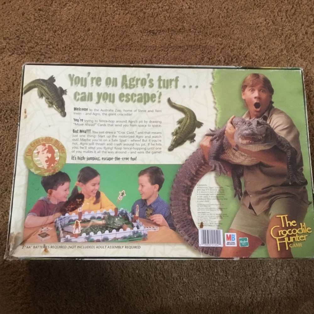 The Crocodile Hunter Game (1999) Motorized Croc “Agro” - Picture 8 of 16